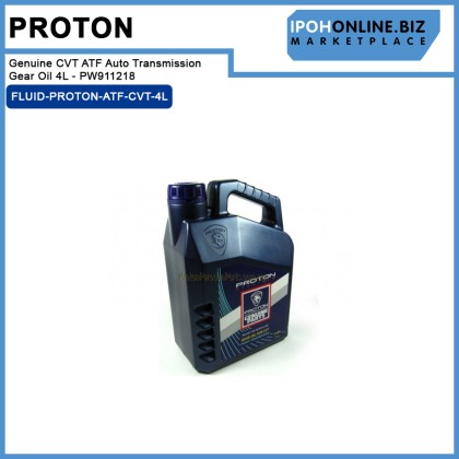 Proton Genuine CVT ATF Auto Transmission Gear Oil 4L - PW911218 Proton Genuine CVT ATF Auto Transmission Gear Oil 4L - PW911218